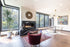 Ecosmart Fire Flex 86SS.BXR Single Sided Fireplace Insert - Black Finish / Black Burner - ESF.FX.86SS.BXR.B